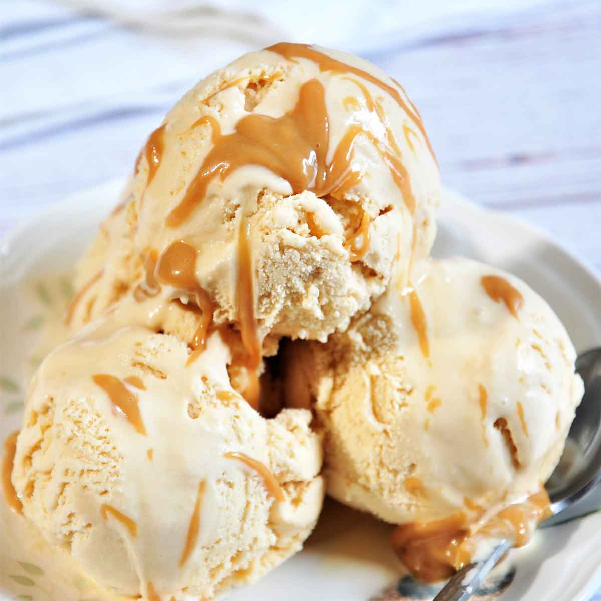 Salted Caramel Ice Cream Mix