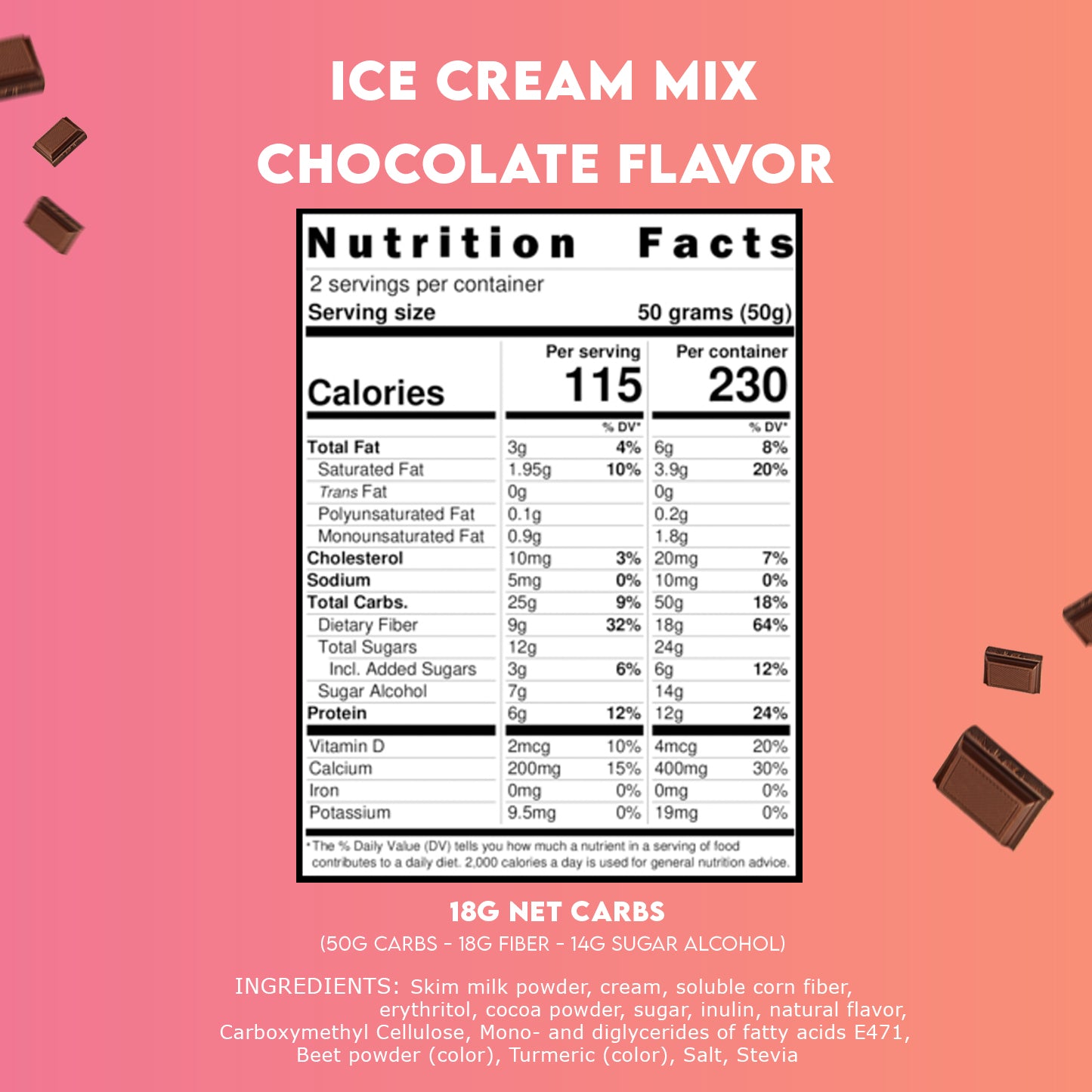 Chocolate Ice Cream Mix
