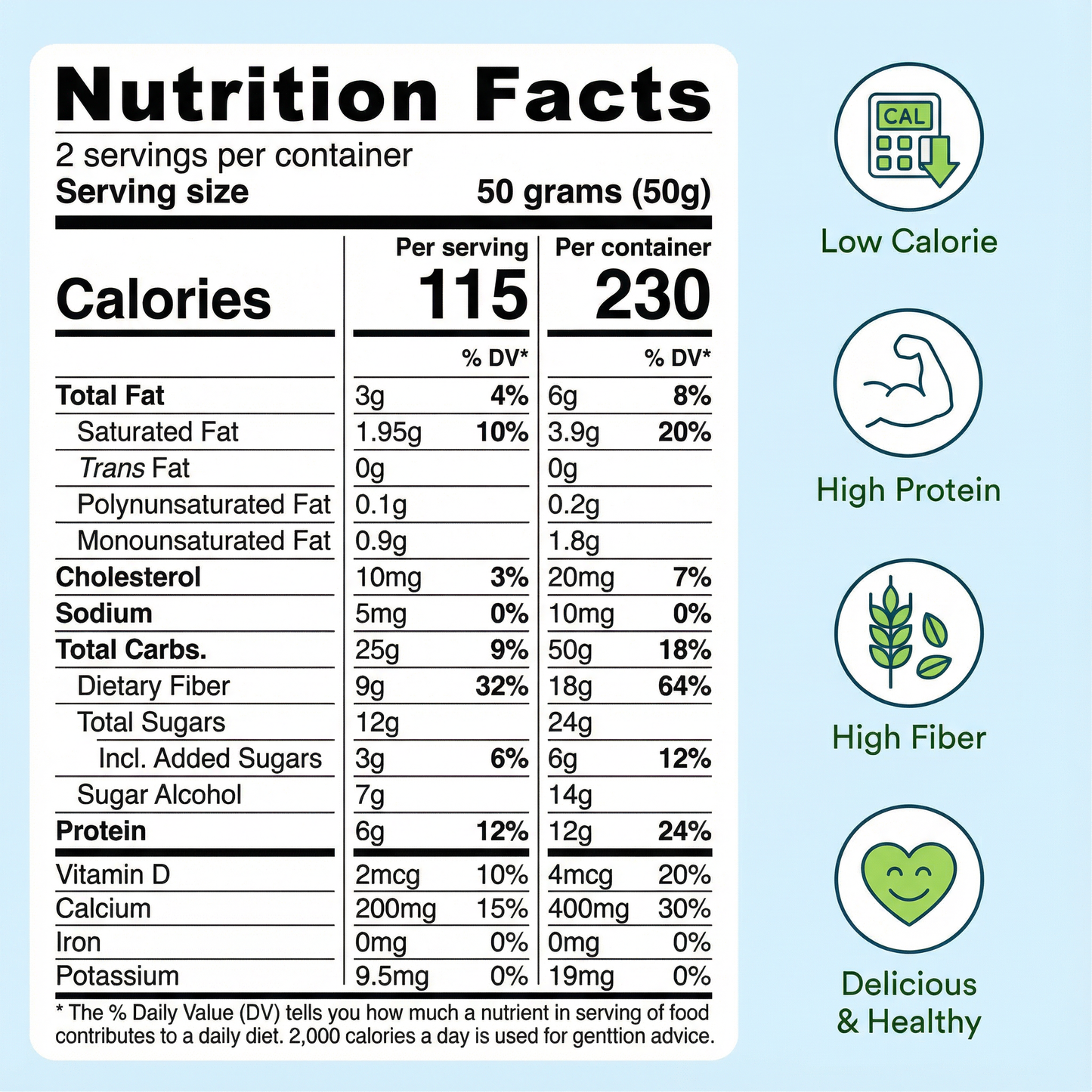 Protein Ice Cream Mix